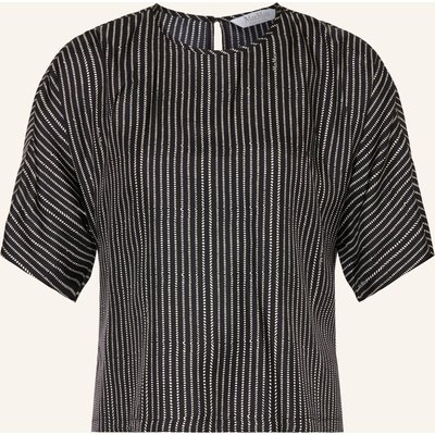Max Mara Blusenshirt Nordica Aus Seide Mit 3/4-Arm schwarz