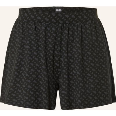 Boss Schlafshorts B Logo schwarz