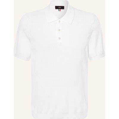 Cinque Strick-Poloshirt Ciflav weiss