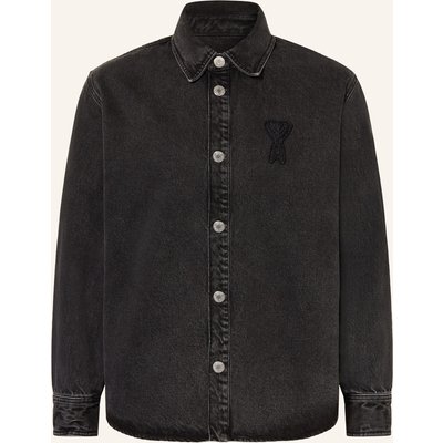 Ami Paris Jeans-Overjacket schwarz