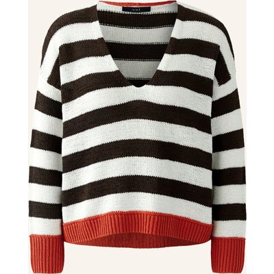 Oui Pullover braun