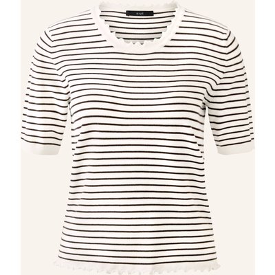 Oui Strickshirt weiss