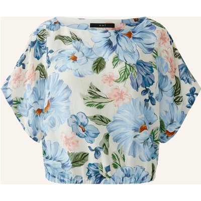 Oui Blusenshirt blau