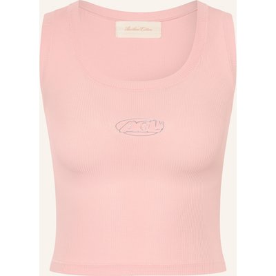 Another Cotton Lab Cropped-Top rosa