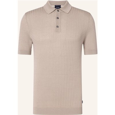Joop! Strick-Poloshirt beige