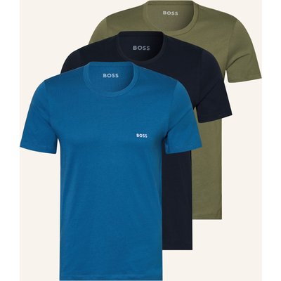 Boss 3er-Pack T-Shirts Pure Cotton gruen