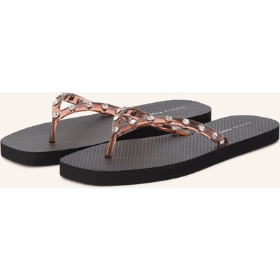 Loeffler Randall Zehentrenner Taryn Mit Schmucksteinen schwarz
