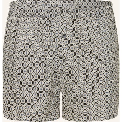 Zimmerli Web-Boxershorts Cotton Sateen Print blau