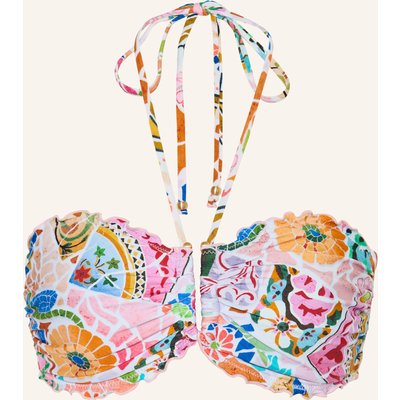 Seafolly Bügel-Bikini-Top Beachbohème pink