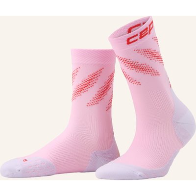 Cep Laufsocken Run Edt. Elliptic Mid Cut Mid Cushion pink