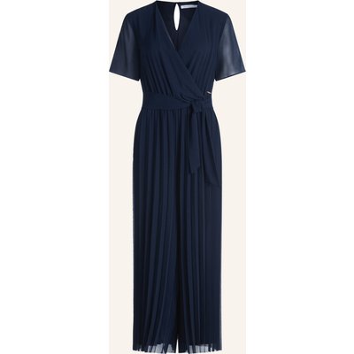 Betty&Co Jumpsuit Mit Plissees blau