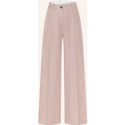 Nine:Inthe:Morning Marlenehose Petra Aus Leinen rosa