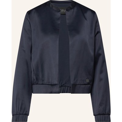 S.Oliver Black Label Satinbolero blau