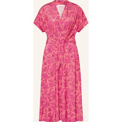Marivie Kleid Pure! In Wickeloptik pink