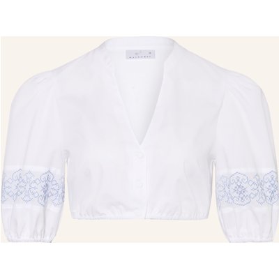Waldorff Dirndlbluse weiss