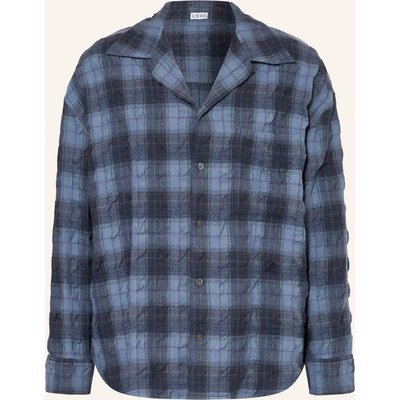 Loewe Hemd Comfort Fit blau