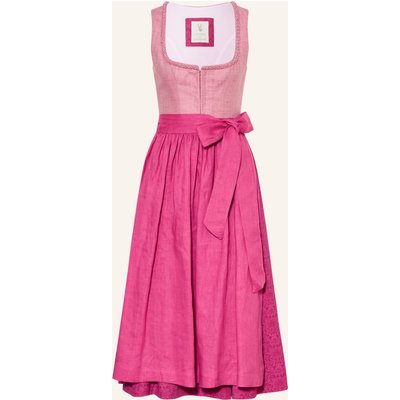 Johann & Johanna Dirndl Im Materialmix rot