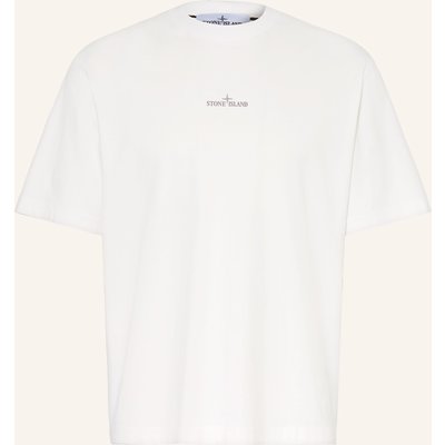 Stone Island T-Shirt weiss