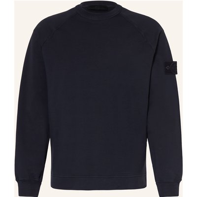 Stone Island Sweatshirt Ghost blau