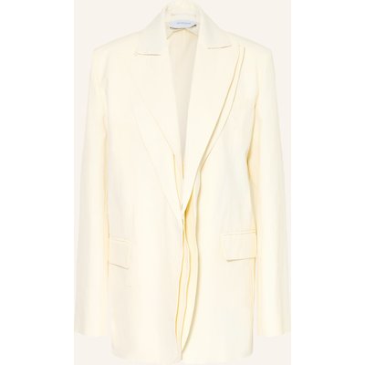 Sportmax Blazer Tenuta Mit Seide gelb
