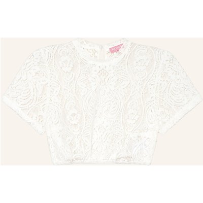 Krüger Dirndlbluse Aus Spitze weiss