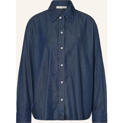 Marc O'polo Hemdbluse In Jeansoptik blau