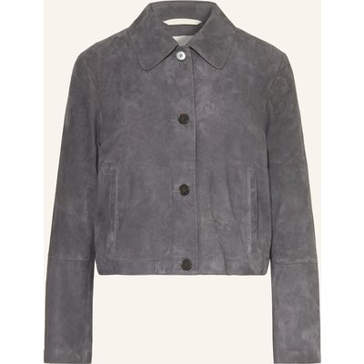 Marc O'polo Lederjacke blau