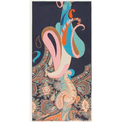 Etro Schal blau