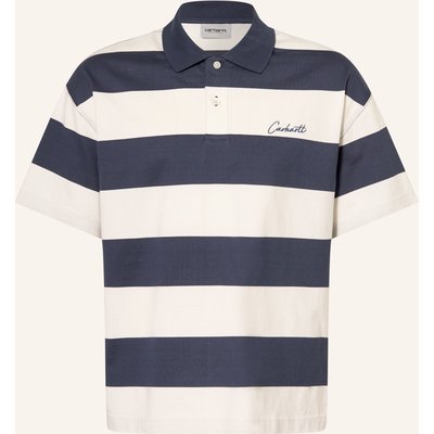 Carhartt Wip Jersey-Poloshirt Delray blau