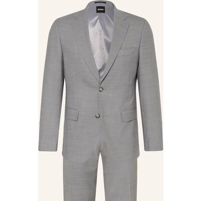 Boss Anzug Huge Slim Fit grau