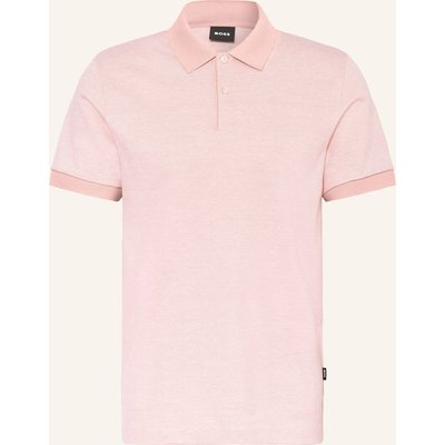 Boss Piqué-Poloshirt Parlay rosa