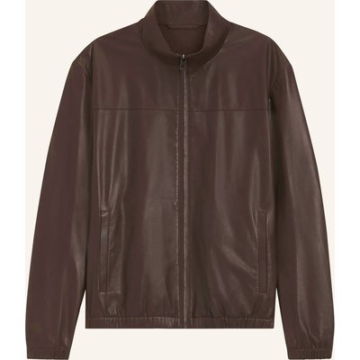 Boss Lederblouson Molta braun