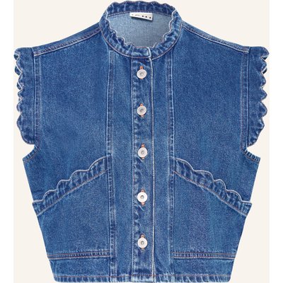 Ichi Jeansweste Ihpalou blau