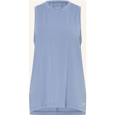 Sweaty Betty Tanktop Soft Flow Studio blau