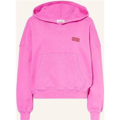 American Vintage Hoodie Plizzy pink