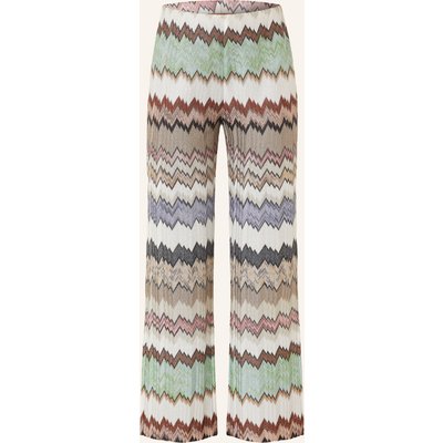 Missoni Strickhose Mit Glitzergarn schwarz