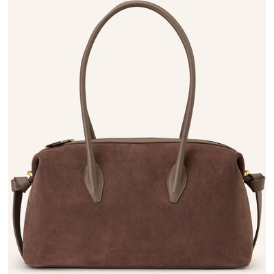 Yuzefi Schultertasche Brioche braun