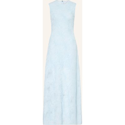 Rotate Mesh-Kleid blau