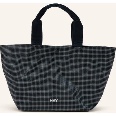 Hay Handtasche Grid Mini blau
