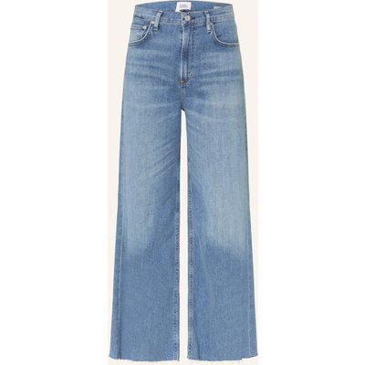 Citizens Of Humanity Wide Leg Jeans Lyra Crop blau