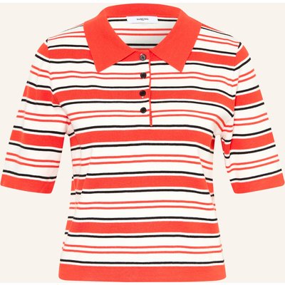 Suncoo Strick-Poloshirt Paillis rot