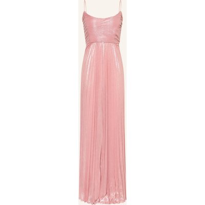 Retrofête Abendkleid Rhosyn Mit Plissees rosa