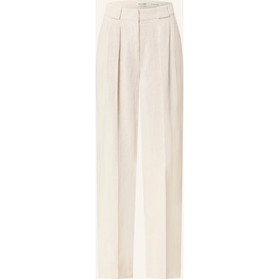 Marc O'polo Marlenehose Mit Leinen beige
