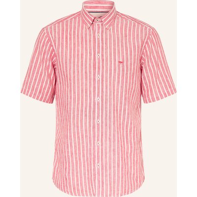Fynch-Hatton Leinenhemd Comfort Fit rot