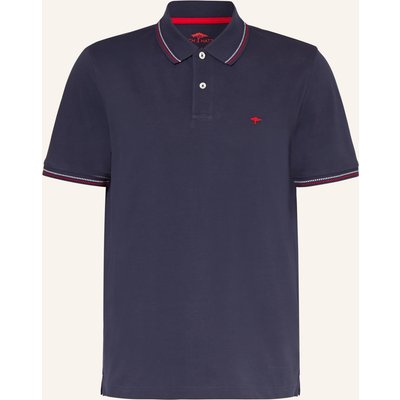 Fynch-Hatton Piqué-Poloshirt blau