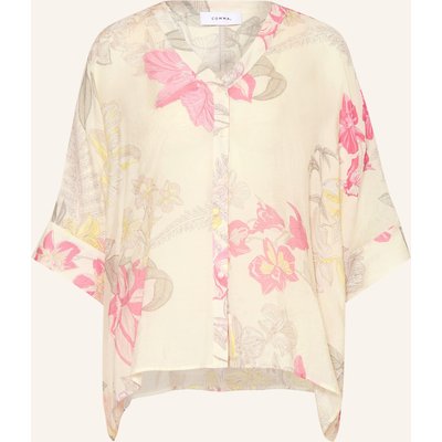 Comma Bluse Mit 3/4-Arm weiss