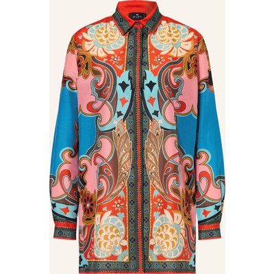 Etro Hemdbluse Mit Seide rot