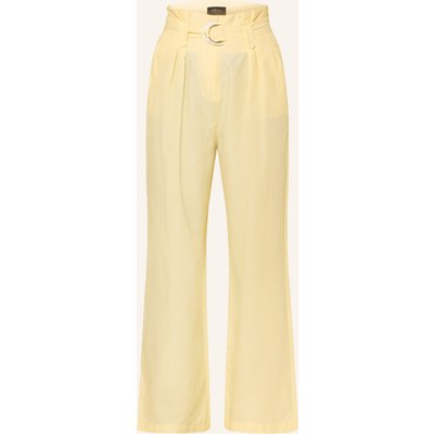 S.Oliver Black Label Paperbag-Hose gelb