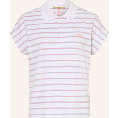 Smith & Soul Piqué-Poloshirt blau