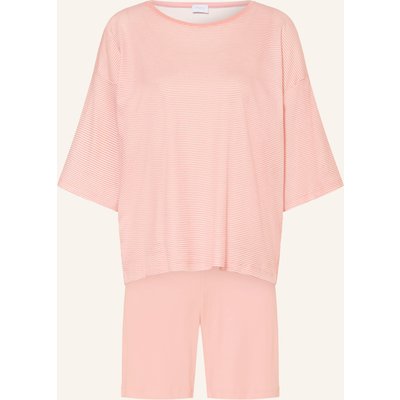 Mey Shorty-Schlafanzug Serie Simple Stripes rosa